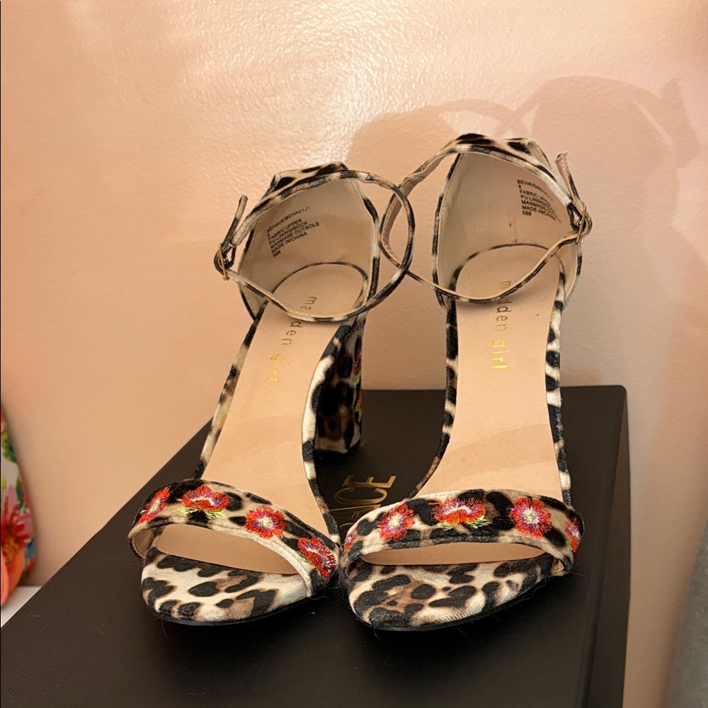 Madden Girl Leopard Printed Heels
